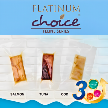 Platinum Choice Cat Treat Salmon Fish 30g x3